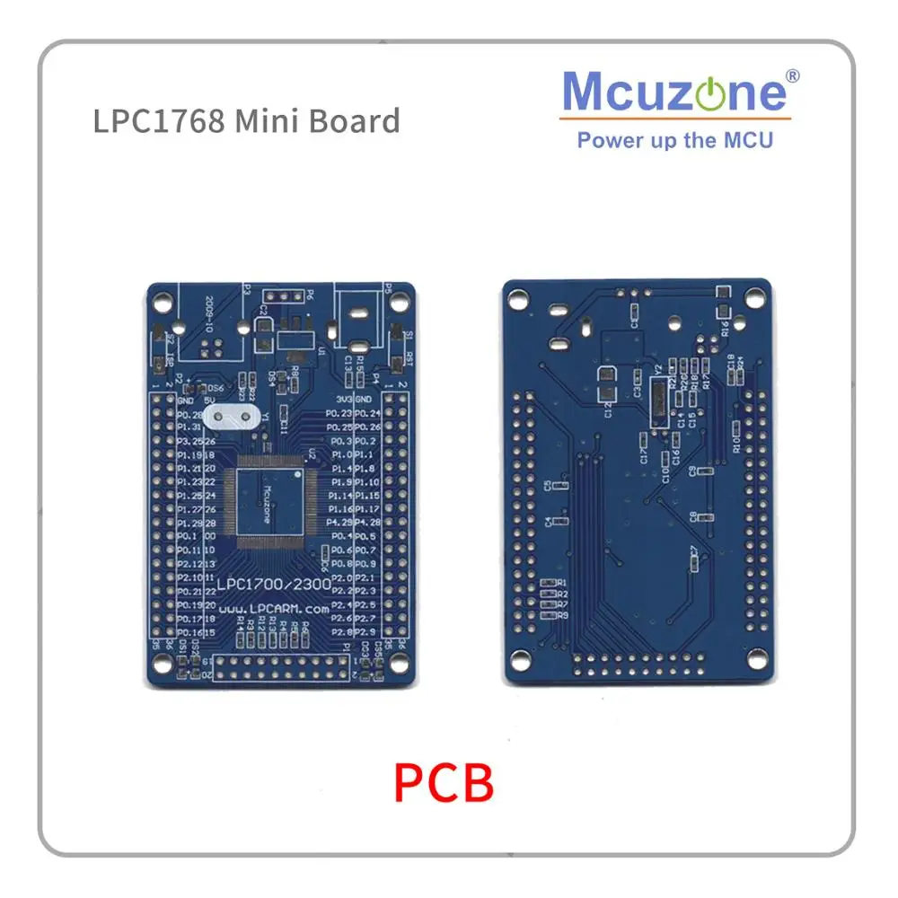LPC1768 мини плата 100 МГц Cortex-M3, USB, EMAC, UART, SPI, igc, ADC, DAC, SD NXP GPIO CAN