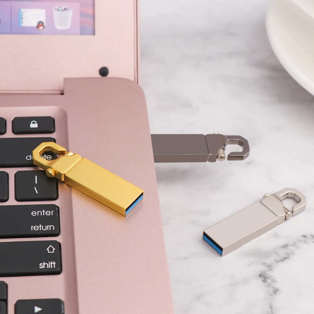 Новые металлические флеш накопители карта памяти высокоскоростной ключ USB 2 0