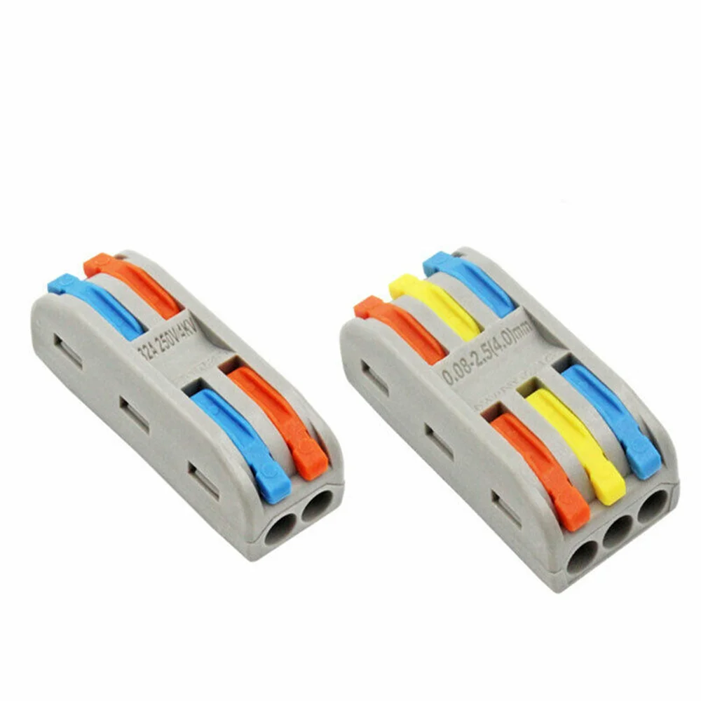 10Pcs Spl-3 Spl-4 Linea Di Spl-5 Connettori Elettrici Cavo Morsettiera Morsetto Morsettiera Nuova Linea Divisa Connettore Conector