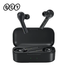 Wireless Bluetooth Headphones Talking V5.0 Battery-Qcy T5 Touch-Control 380mah with HD