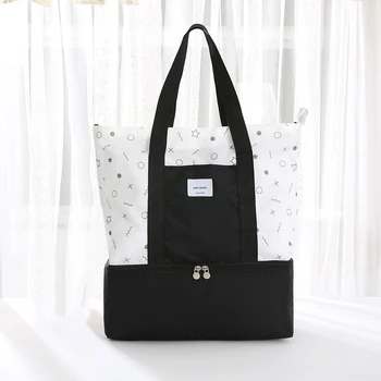 

Portable Lunch Bag Thermal Insulated Bento Box Tote Travel Cooler Pouch Container School Food Storage Handbag Accessories