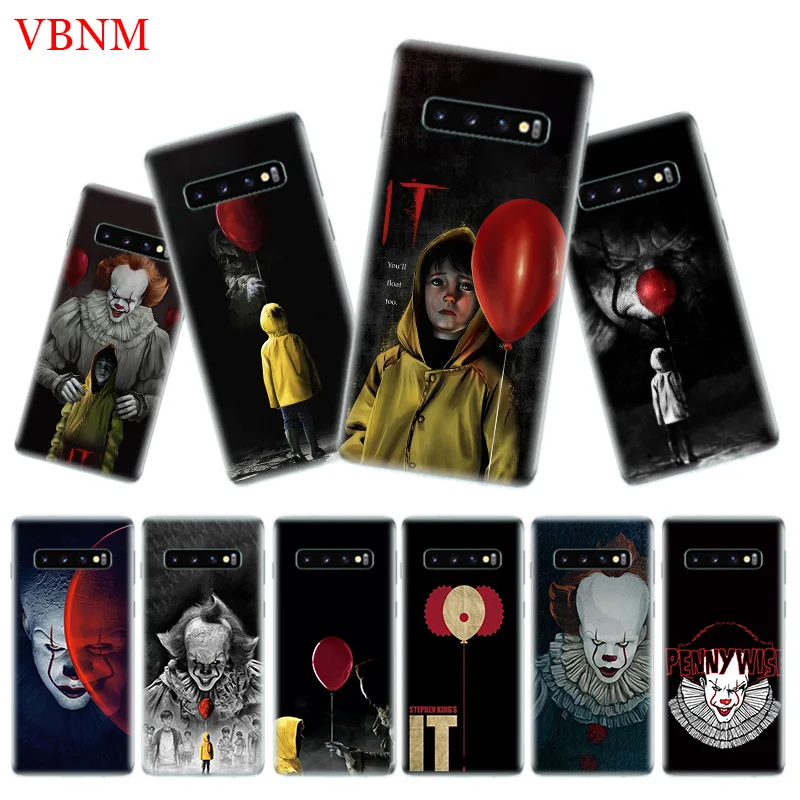 

Pennywise Clown Cover Phone Case for Samsung Galaxy S10 Plus S10E Lite A50 A70 A30 A10 A20E M20 M10 A20 A80 A40 Coque