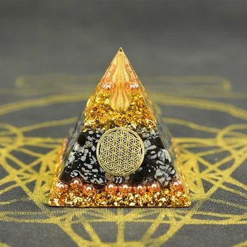 Reiki Orgonite Energy Orgone Pyramid 6cm Sadoun.com