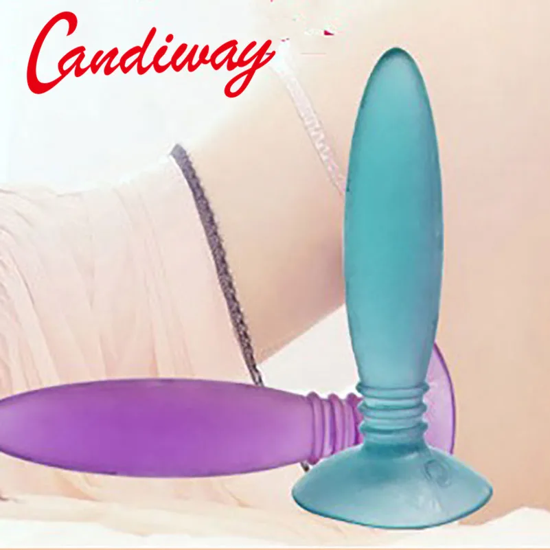 Candiway Soft Silicone Waterproof Mini Bullet Shape Anal Plug Clitoris Stimulator Massage Adult Sex Toys For Women Men 1PC | Красота и