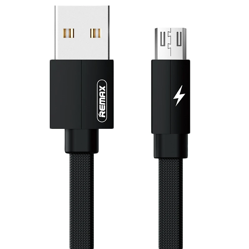 FFYY-remax Rc-094M 2 м 2.1A Corolla Usb плетеная проводка для быстрой зарядки линии передачи данных для huawei/Millet/samsung/Oppo - Цвет: Black