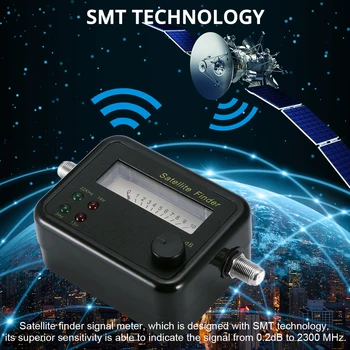 

Satellite Finder Find Alignment Signal Meter Receptor For Sat Dish TV LNB Direc Digital TV Signal Amplifier Sat Finder