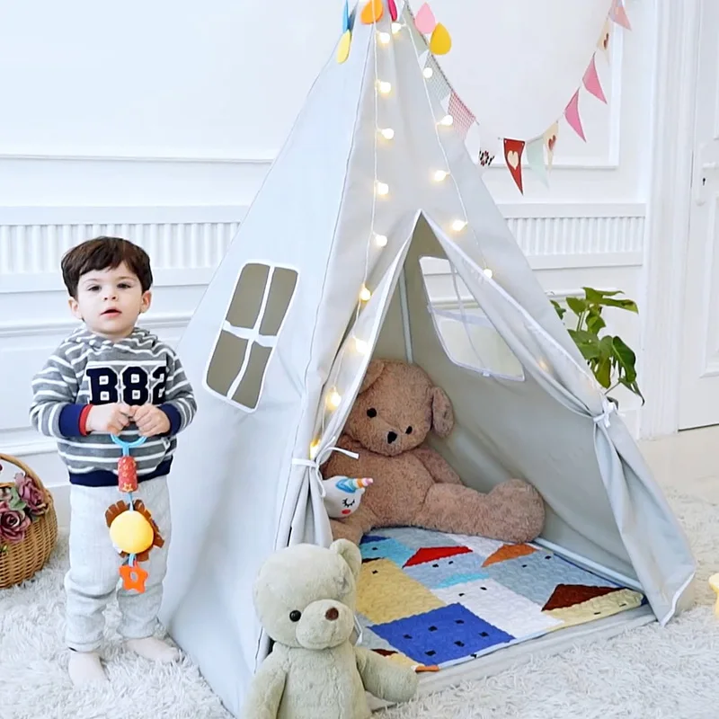 

Children Unisex Boy Princess Toy House Outdoor Unisex Women's Indoor Playroom Have Unisex Bed Useful Product