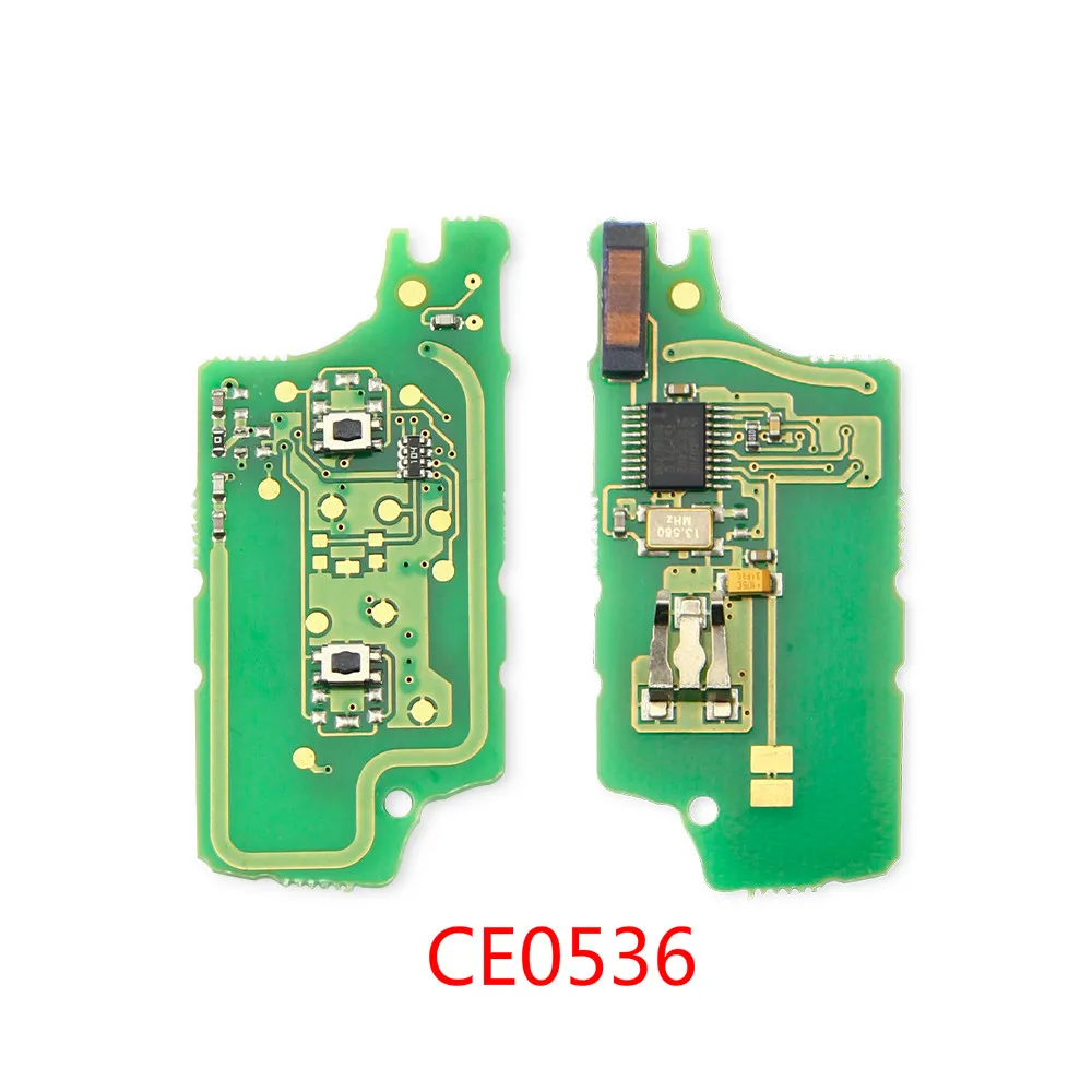 KEYYOU для peugeot 307 308 2009 408 407 207 2007 SW для Citroen C2 C3 спросить дистанционного ключа электронная схемная плата 2 кнопки Ce0536