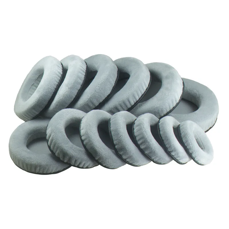 

Interchangeable Grey Velvet Earphone Set 60 65 70 75 80 85 90 95 100 105 110 115 120 MM Ear Pad Ear Pads Cushions 23 AugZ3