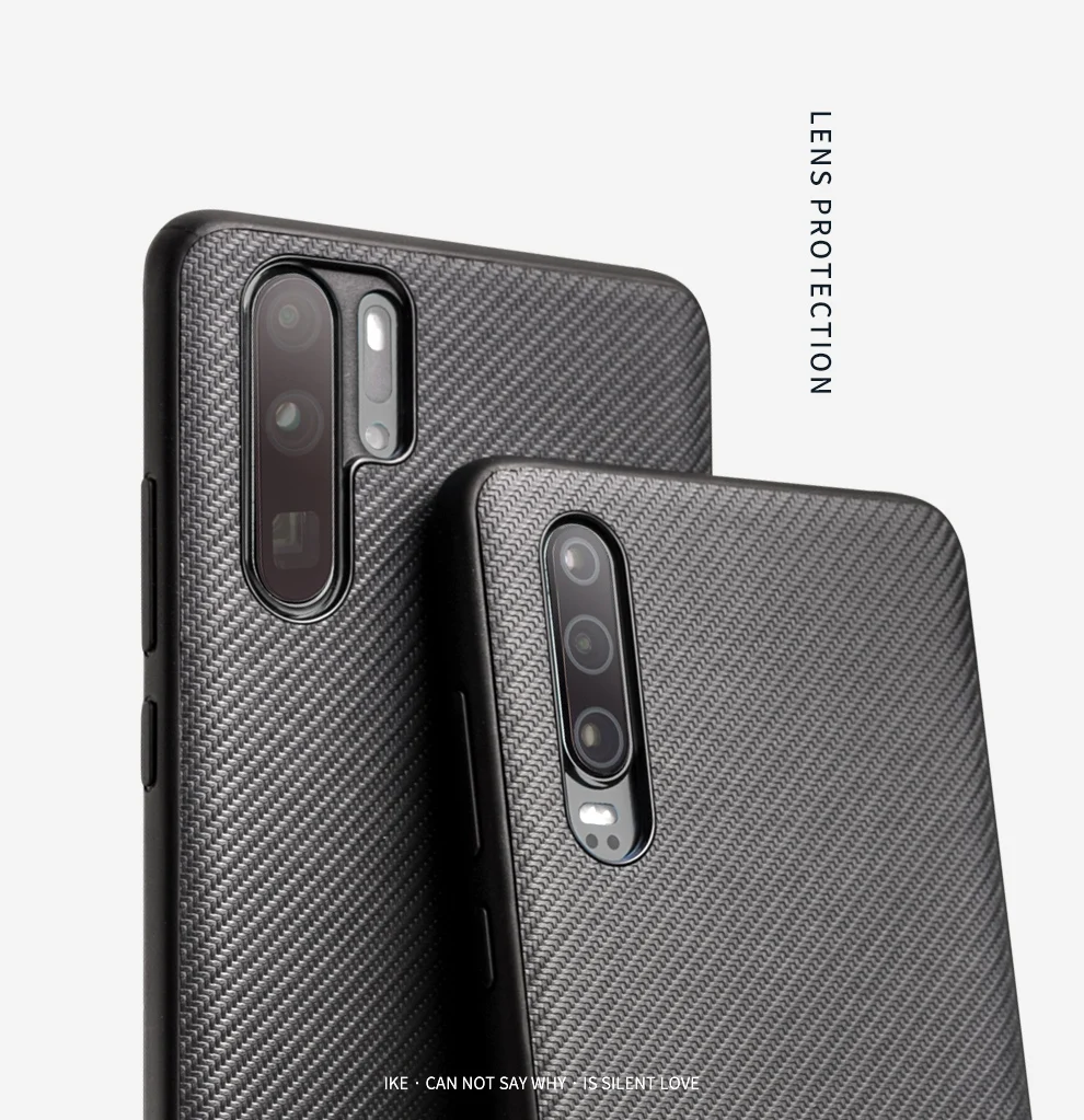 QIALINO чехол для телефона в деловом стиле из углеродного волокна для huawei P30 Pro, ультра тонкий чехол для huawei mate 20 X