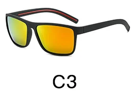 C3 OLOEY, дизайн, ультралегкие поляризованные солнцезащитные очки, лучи, для мужчин и женщин, для вождения, квадратный стиль, солнцезащитные очки, мужские очки, Gafas De Sol - Цвет линз: C3