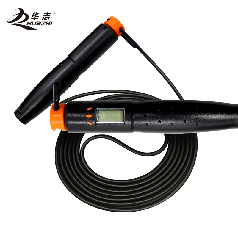 

Cable Steel Jump Ropes With Counter Portable AntiSlip Adjustable Jump Rope LCD Digital Integrated Exercise Fitness Jump Rope