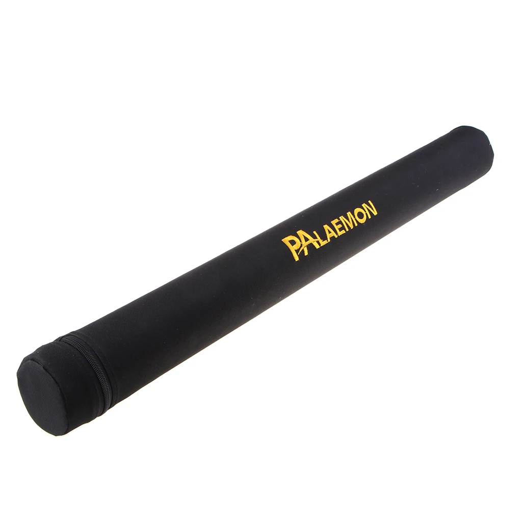 Fly Fishing Rod Tube Case Fly Rod Hard Case Canvas Rod Bag with PVC Hard Tube inside 74cm