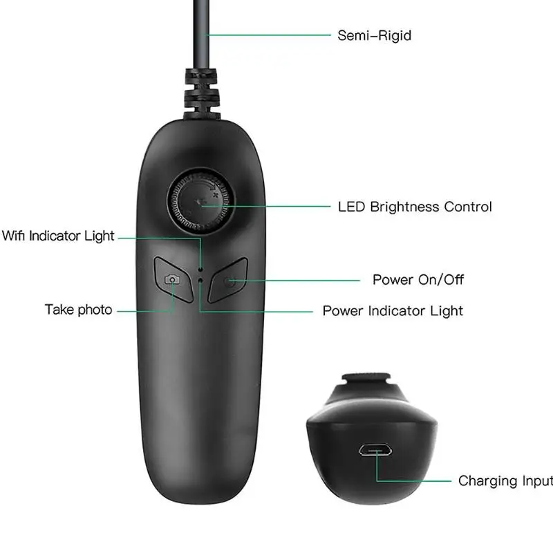 Y12 WiFi 2MP HD 1200P эндоскоп промышленный IP68 бороскоп для Android/iOS