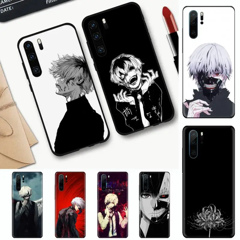 

Tokyo Ghoul Japan anime Phone Case For Huawei Y5 Y6 II Y7 Y9 PRIME 2018 2019 NOVA3E P20 PRO P10 Honor 10 funda coque cover