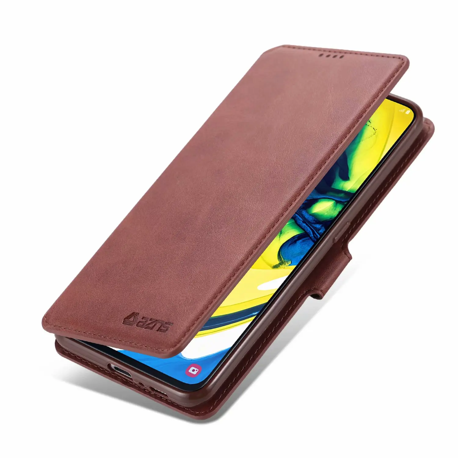 AZNS чехол для samsung A80 A90 PU кожаный чехол держатель карты кошелек чехол для samsung Galaxy A90 A80 A805F