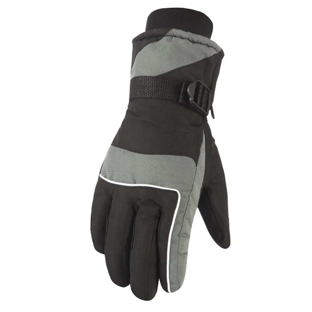 Cycling Gloves Thick Full Finger Waterproof Thermal Outdoor Winter Motorcycle Riding Skiing Handwear