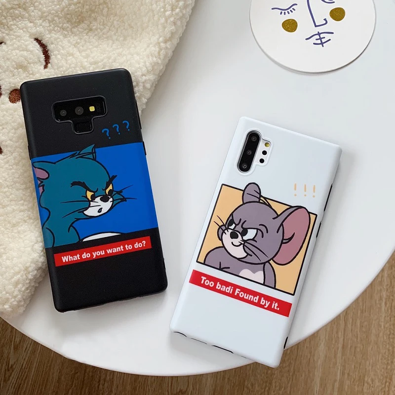 YHBBCASES для samsung Note 10, 8, 9, забавные игровые мягкие чехлы для samsung Galaxy S10, 5G, S8, S9 Plus, парные чехлы с рисунками из мультфильмов