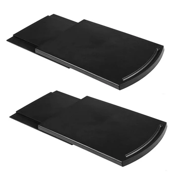 

Kitchen Caddy Sliding Coffee Tray Mat,12 Inch Under Cabinet Appliance Coffee Maker Toaster Countertop Storage Moving Slider With