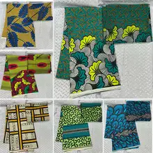 Горячая Gahna Стиль атласная шёлковая ткань с органзы Лента Африканский Воск дизайн! TAN02