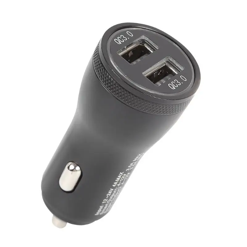 PQ3C 36W Автомобильное зарядное устройство двойной QC 3,0 USB 5A адаптер для быстрой зарядки телефона