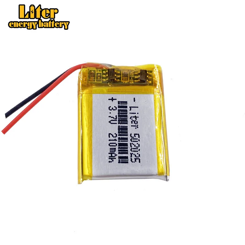 Литий-полимерная батарея 3 7 052025 502025 MAH MP3 MP4 210 V | Электроника