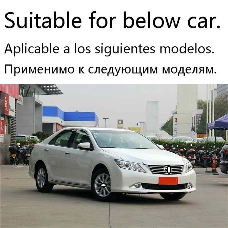 Автомобильный хромированный Декоративный корпус багажник задние панели ножная
