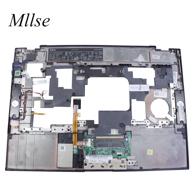 Верхний чехол для Dell широта E6400 палмрест черный палмрест и сенсорная панель сборка черный P/N: N994D 0N994D