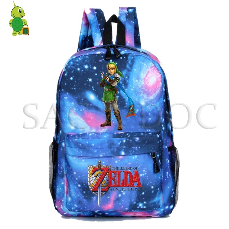 Легенда о Зельде игровой рюкзак для Galaxy Link Majora's Mask школьные сумки для подростков девочек мальчиков путешествия рюкзак Детский рюкзак для книг - Цвет: 21