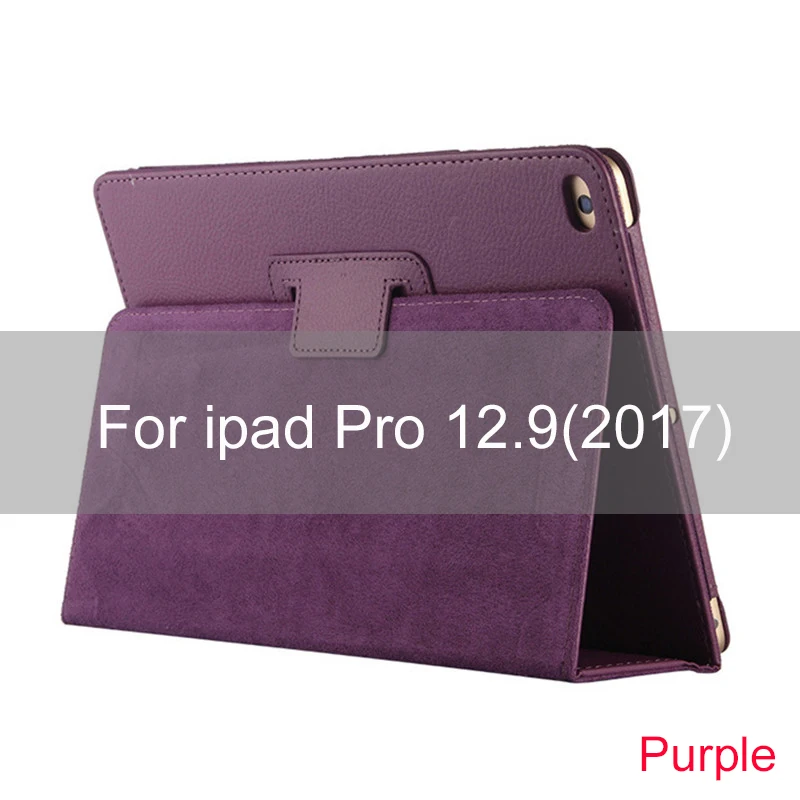 For pro 12.9(2017) Essidi кожаный чехол-подставка для ipad pro 12,9() Anto Wake Sleep Tablet Cover Skin для ipad pro 12,9 - Цвет: For pro 12.9(2017)