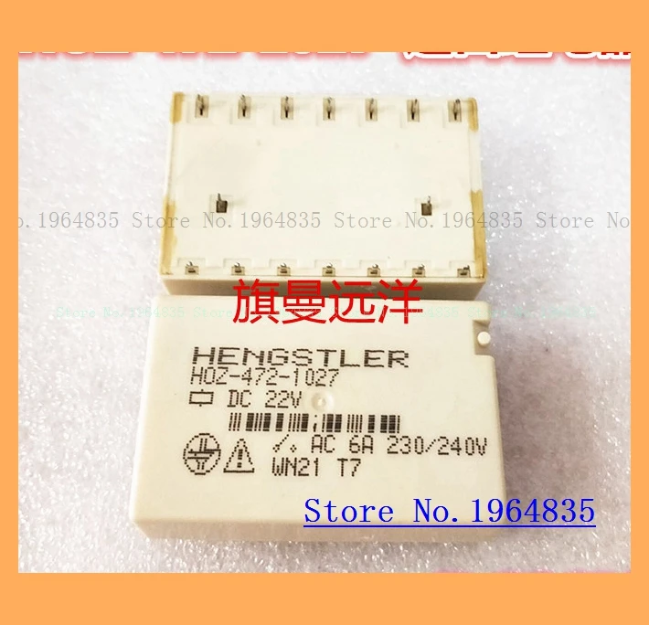 

HOZ-472-1027 DC22V AC 6A 230/240V