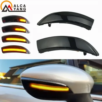 

LED Dynamic Turn Signal Light Side Mirror Sequential Indicator Blinker Lamp For Ford Fiesta MK6 VI /UK MK7 B-Max 2008-17