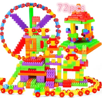 

Children Toy Building Blocks Educational Toys Children's Early Education Diy Building Blocks Toys for Children