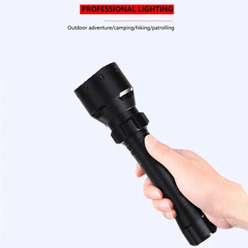

Multi-function Long Shots Lamp Hunting Outdoor Hunting Waterproof Rechargeable Torch 5W 850nm LED Infrared Flashlight