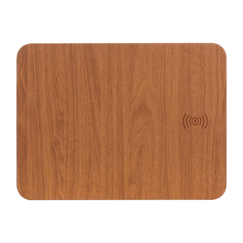 

Pu Leather Multifunctional Wireless Fast Charging Mouse Pad Qi Standard Multi-Function Desktop Ultra-Thin For Iphone 8/8 Plus