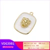 ZHUKOU 16x21mm delicate brass animal pendant for women handmade DIY necklace earrings bracelet jewelry accessories model: VD639 ► Photo 3/6