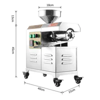 Commercial Oil Press Machine Stainless Steel Seed Cold Hot Mill Machinery Peanut Coconut Extraction 2