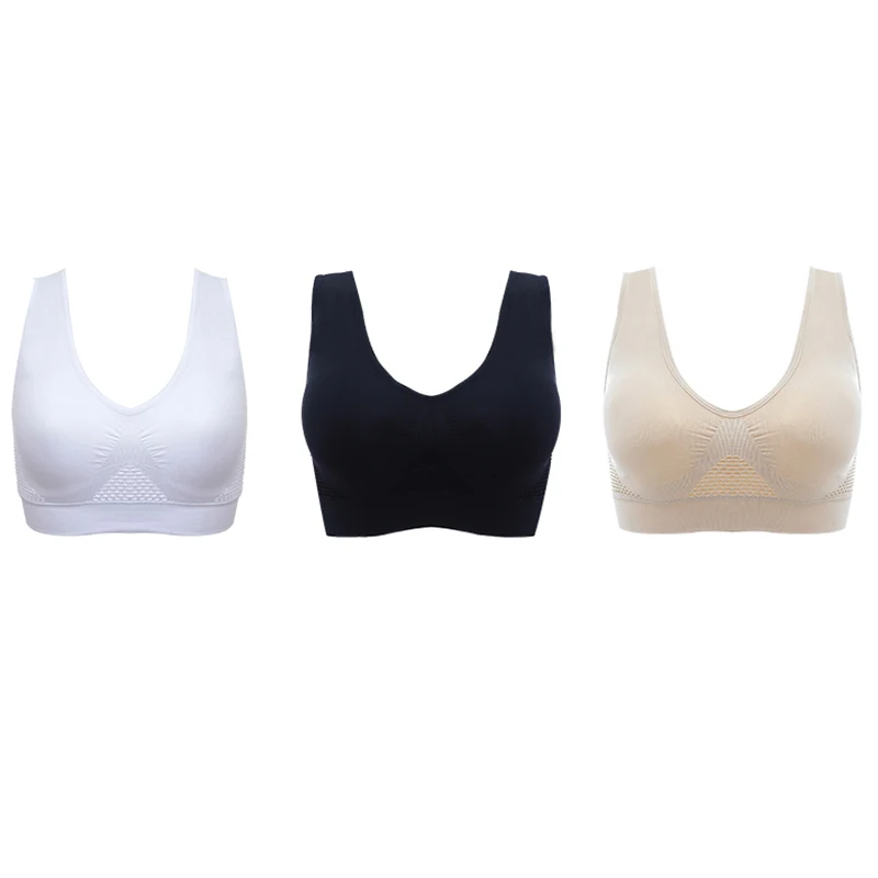 Summer Women's Cutout Padded Breathable Sports Bra, Quickdrying