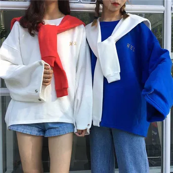 

Hoodies Women Plus velvet thickening Female Long Sleeve Hooded Sweatshirt Hoodie Tracksuit Sweat Coat Casual Sportswear