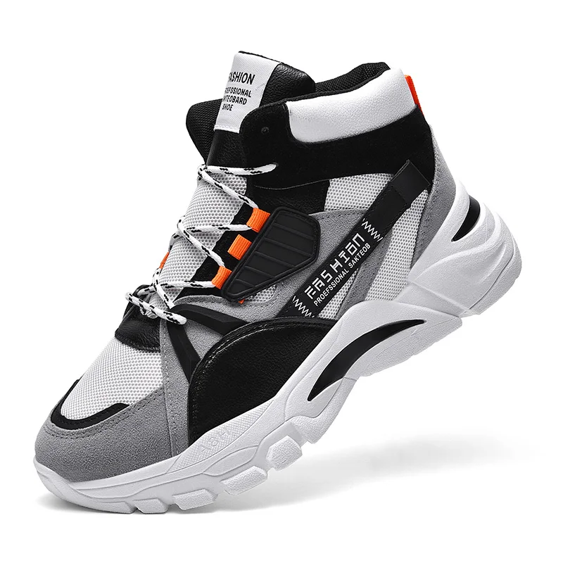 

Brand Fashion OutdoorPlatform Men Shoes Colorful High Top Men Sneakers Espadrilles Hombre High Quality Men Casual Shoes