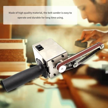 

Handheld Professional Mini Belt Sander Electric Polisher Sanding Machine Belt Grinder Polishing Machine