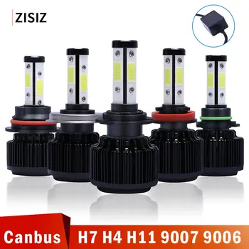 

MINI 2pcs/set Car Headlight Bulbs H7 LED H4 HB3 9012 5202 9005 HB4 9006 H13 H11 9004 9007 LED Bulb Canbus 50W 8000LM 6500K 12V