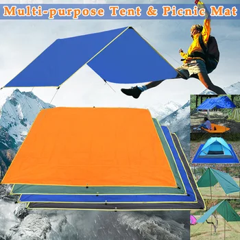 

Multi-purpose Tent Picnic Mat Sun Awning Rain Shelter for Camping Picnic X85