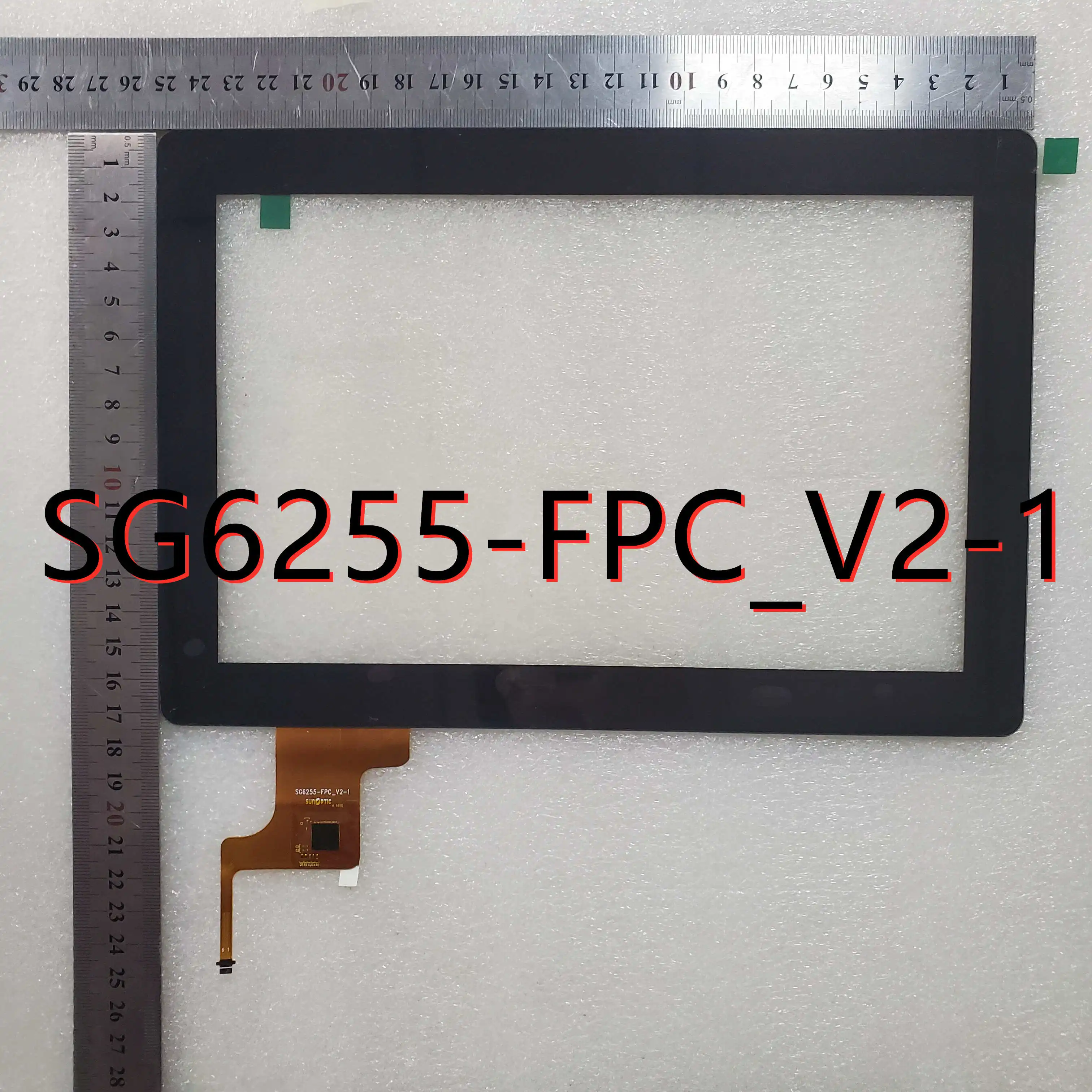 Черный сенсорный экран P/N SG6255-FPC_V2-1, ремонт и замена емкостной панели сенсорного экрана SG6255