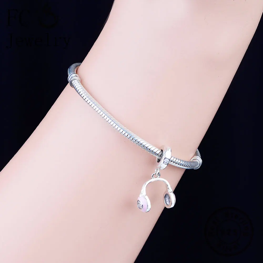 FC Jewelry подходит для оригинального BrandCharm браслета из стерлингового серебра 925