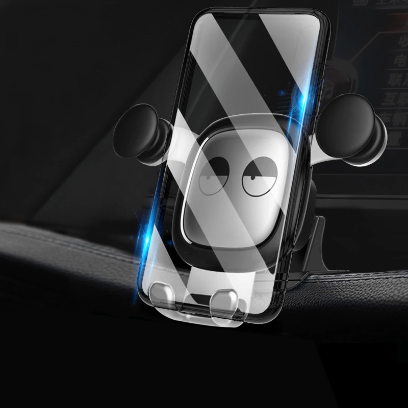 

Smartphone Gravity Rotation Phone Holder Shockproof Air Vent Mount Holder Phone Bracket no Magnetic for iPhone/Samsung/Huawei