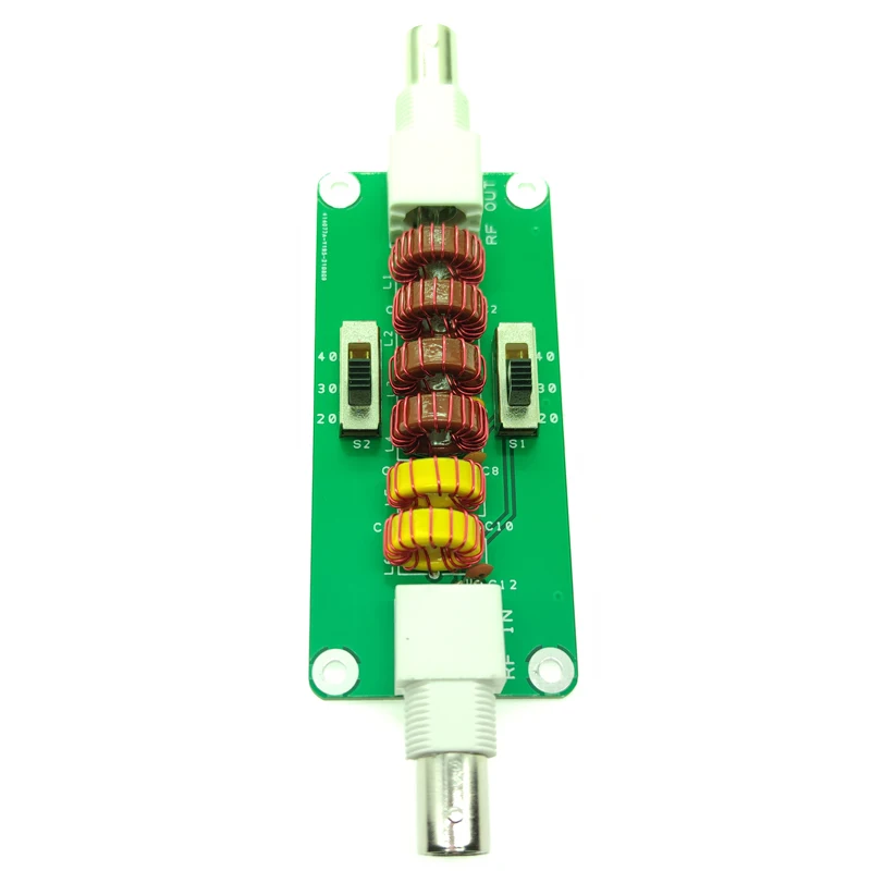 

20m30m40mCW SSB low-pass filter LPF, frequency: 7MHz, 10MHz, 14MHz;