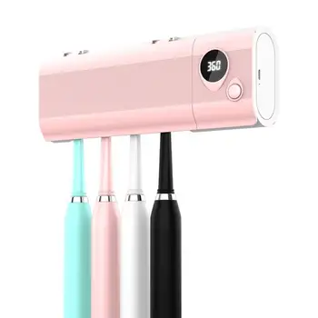 

2020 Toothbrush Sterilizer Smart Wall Mount Rechargeable UV Light Disinfection Box Toothbrush Sterilizer 2020