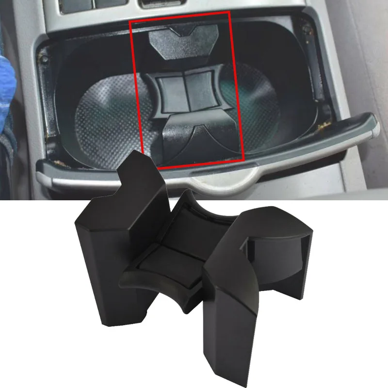 Car Center Console Cup Holder insert Divider Limit Clip For Toyota Highlander 2008-2013 Armrest Anti Slip Limiter | Автомобили и