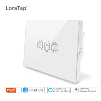 

Tuya Smart WiFi Curtain Switch for Electric motorized Curtain Blind Roller Shutter Google Home Alexa Echo Voice Control App Time